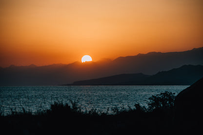 Golden Hour at Issyk Köl